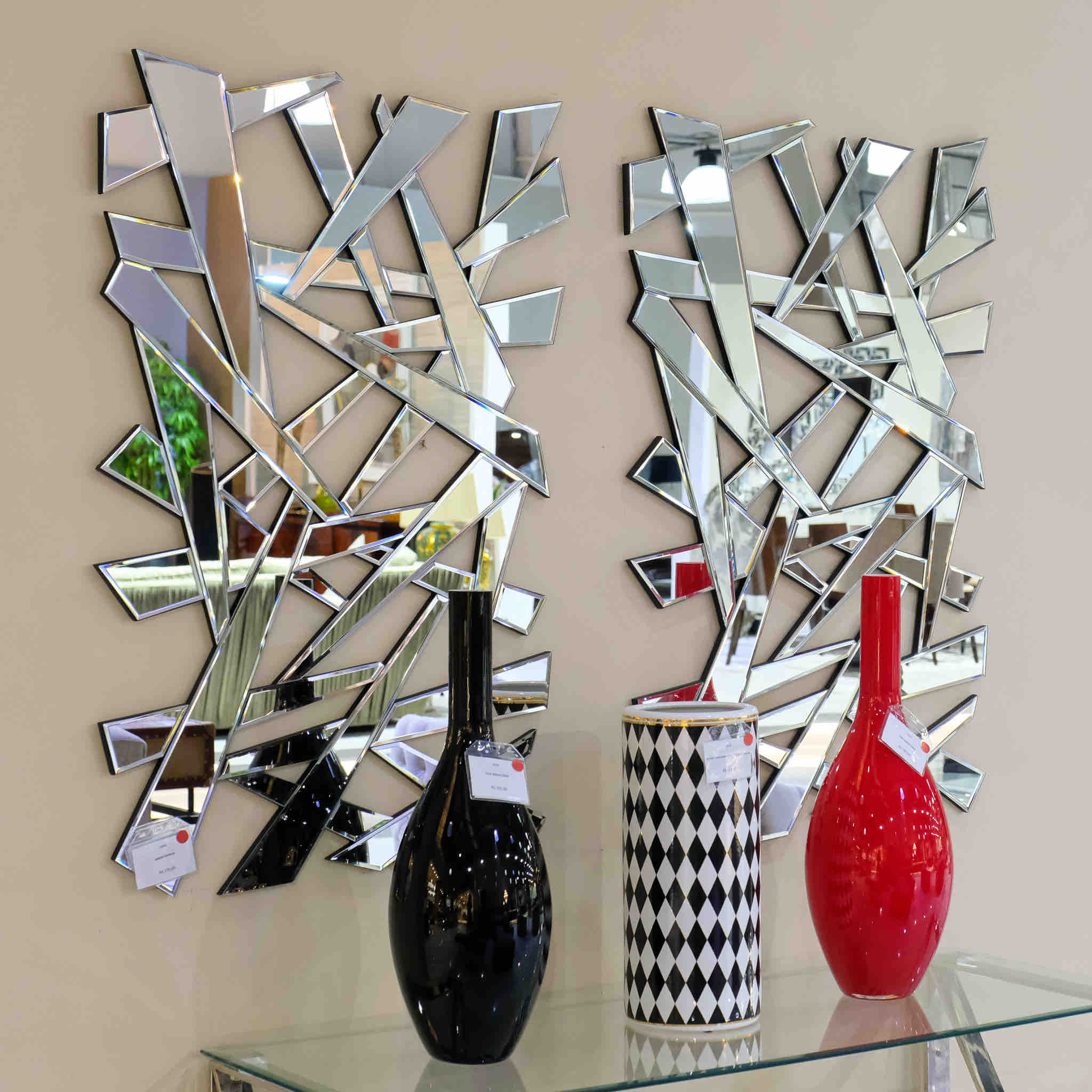 Zig Zag Mirror Piece